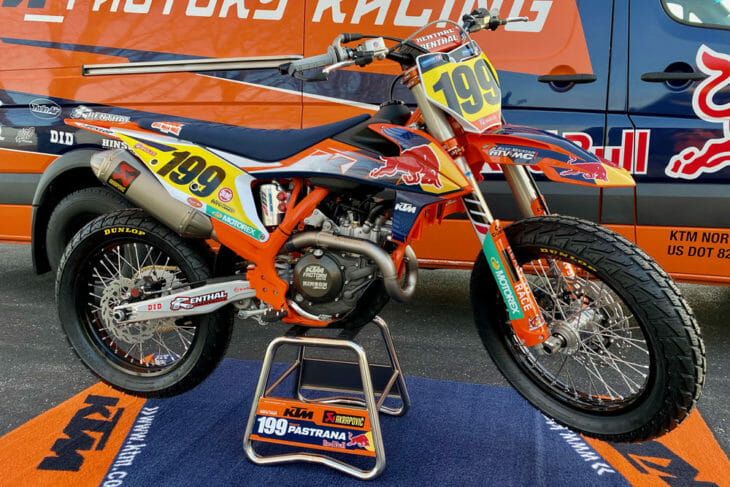 Travis Pastrana 2021-04 American Flat Track KTM