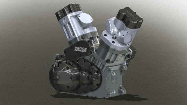 Vance & Hines Launches New V-Twin for NHRA Motorcycle Racing