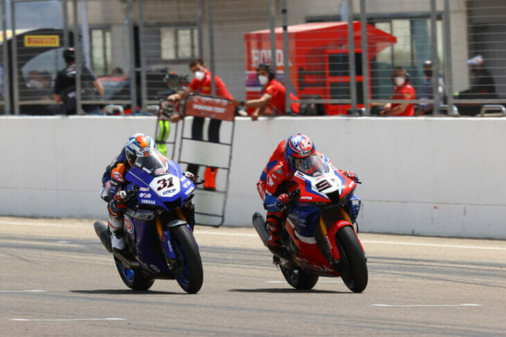 2021 Aragon WorldSBK Results Gerloff Haslam