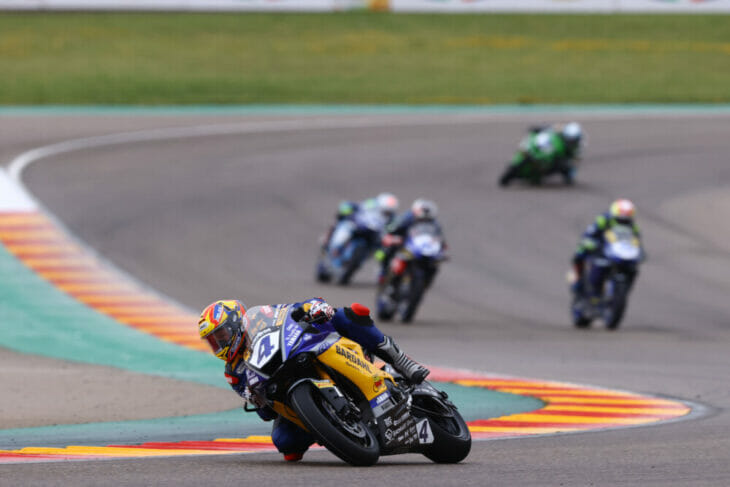 2021 Aragon WorldSBK Results Odendaal wins race two