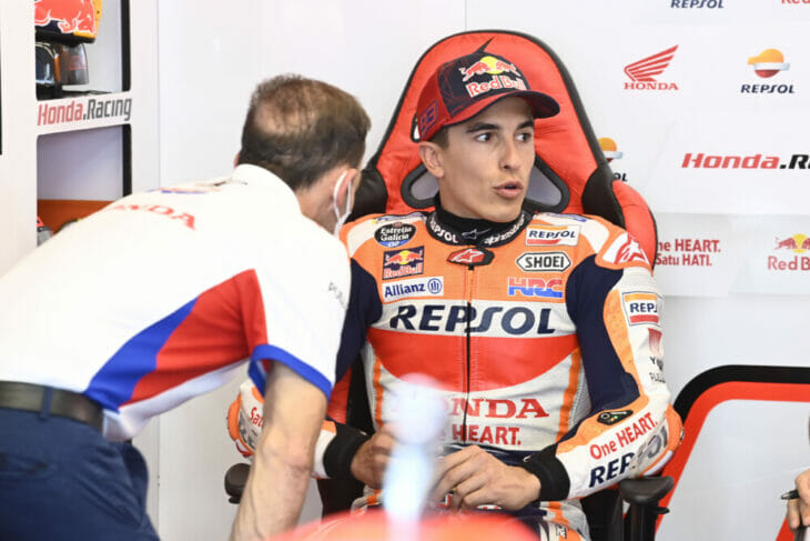 2021 Italian MotoGP News and Results Marquez shoulder