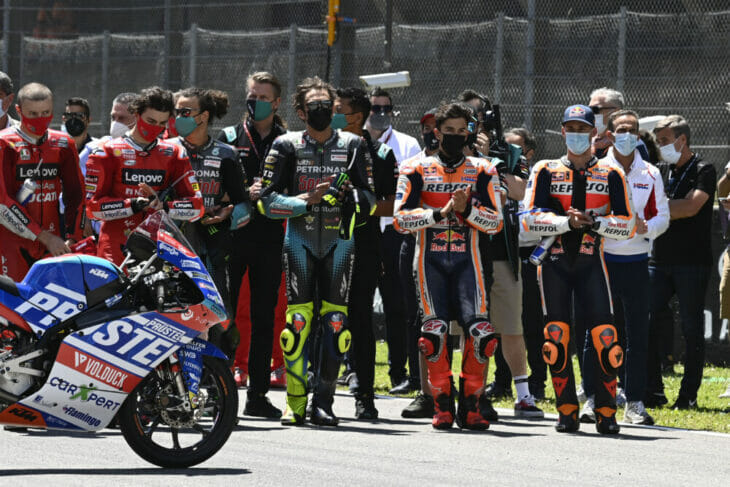 2021 Italian MotoGP Sunday silence