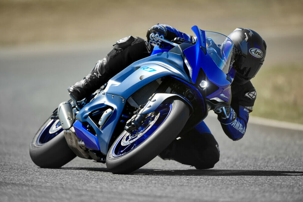 Yamaha Unveils AllNew 2022 YZFR7 Supersport Motorcycle