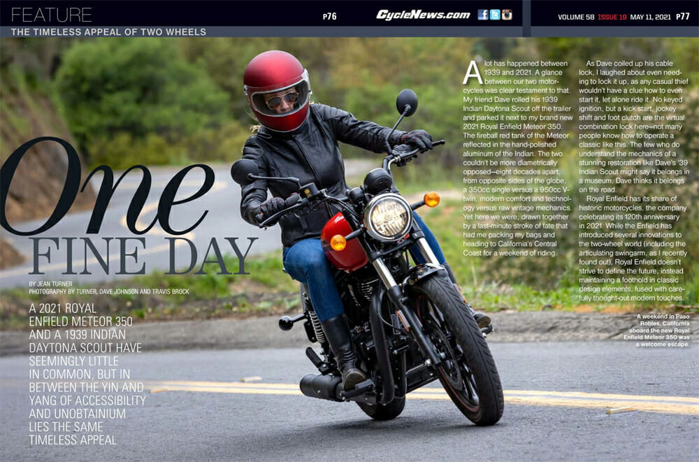 One Fine Day: The Timeless Appeal of Two Wheels