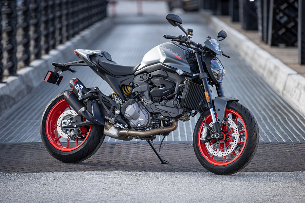 2021 Ducati Monster Aviator Grey