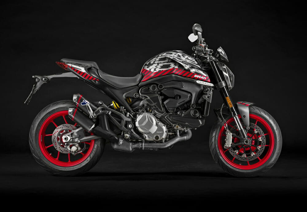 2021 Ducati Monster Pixel kit graphics