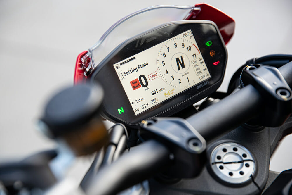 2021 Ducati Monster dash