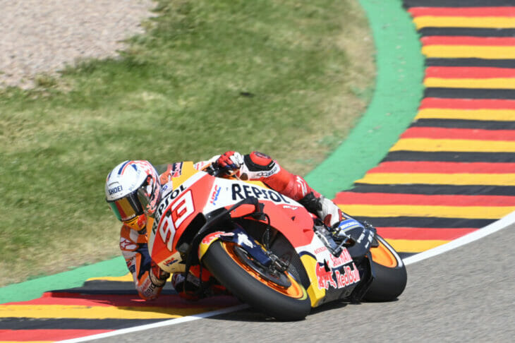 2021 German MotoGP News and Results Marquez