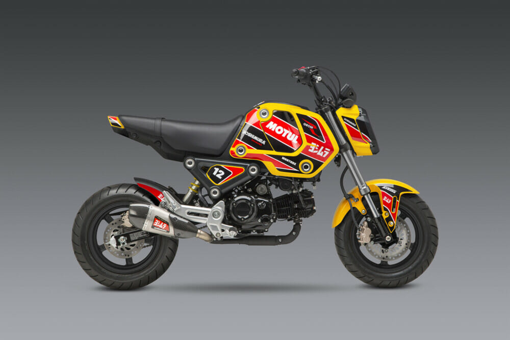 Yoshimura Introduces Limited Edition Race Graphic for 2022 Honda Grom Cycle News