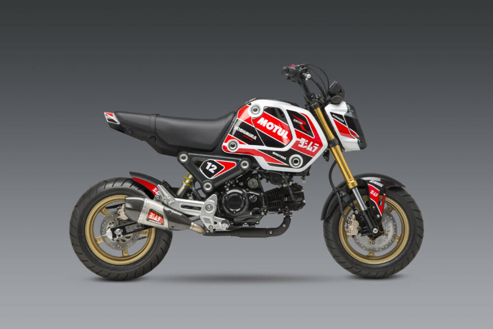 Yoshimura Introduces LimitedEdition "Race" Graphic for 2022 Honda Grom