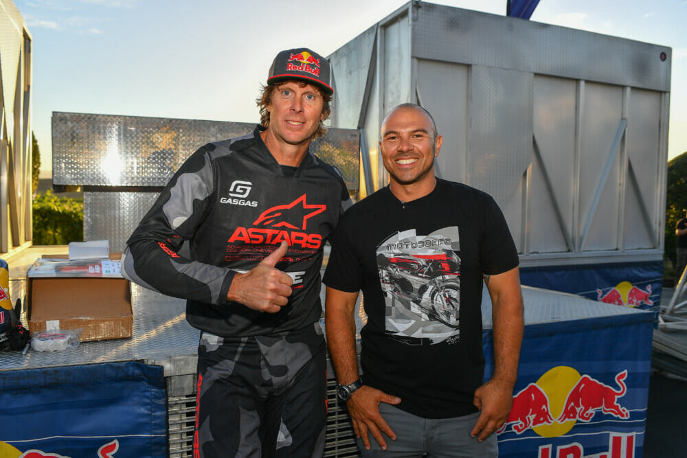 Geoff Aaron and Doffo Winery’s Damian Doffo