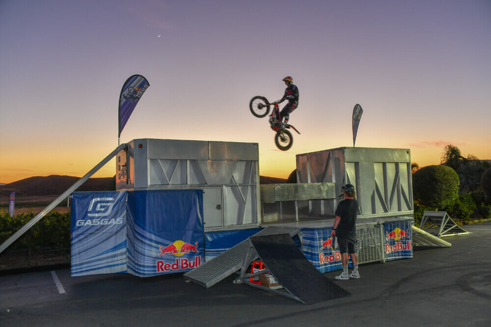 Geoff Aaron at 2021 Caselli MotoDoffo Fundraiser