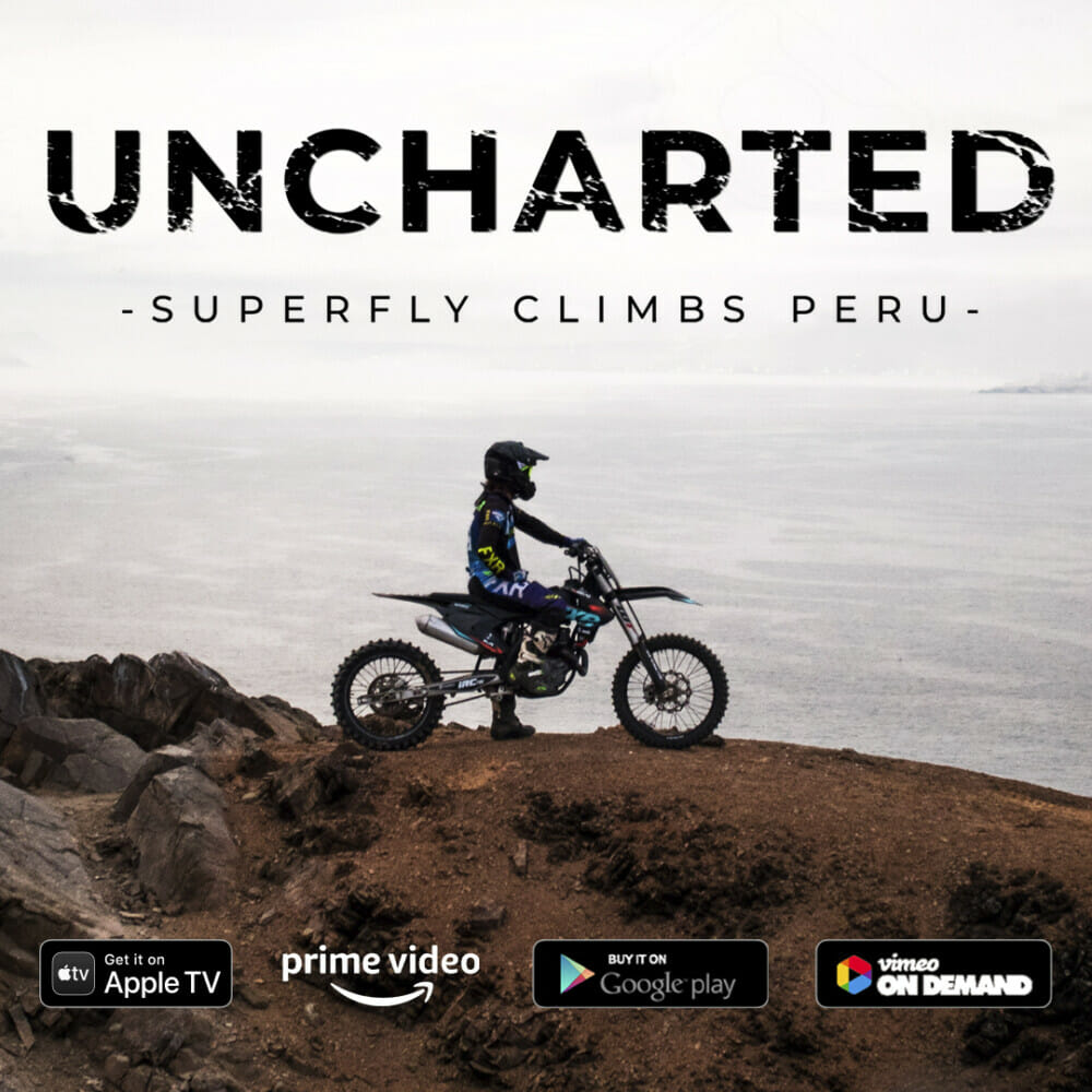 Motoclimb Movie “Uncharted” Now Streaming