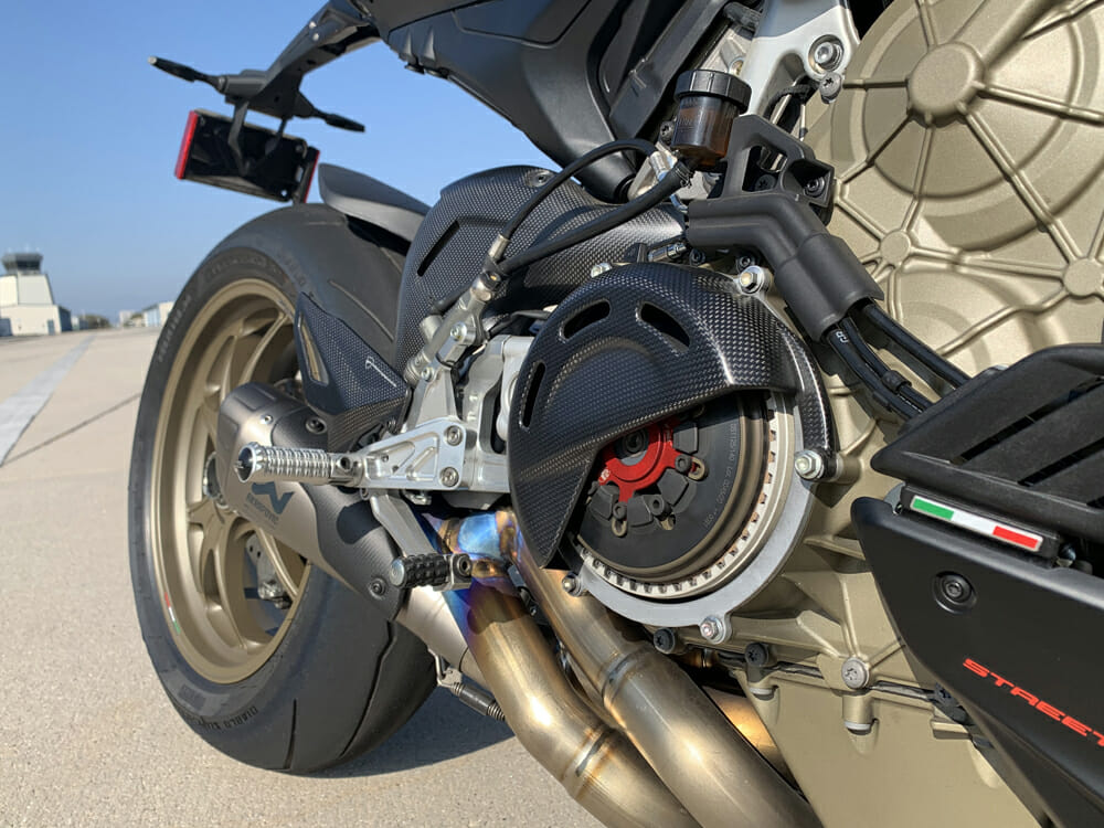 2021 Ducati Streetfighter S dry clutch