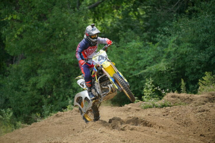 Austin Teyler at round 2 of 2021 IRC Motoclimb Super Series