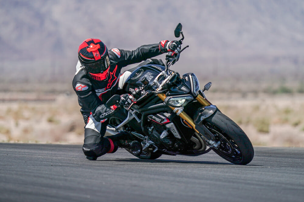 2022 Triumph Speed Triple 1200 RS Chuckwalla track