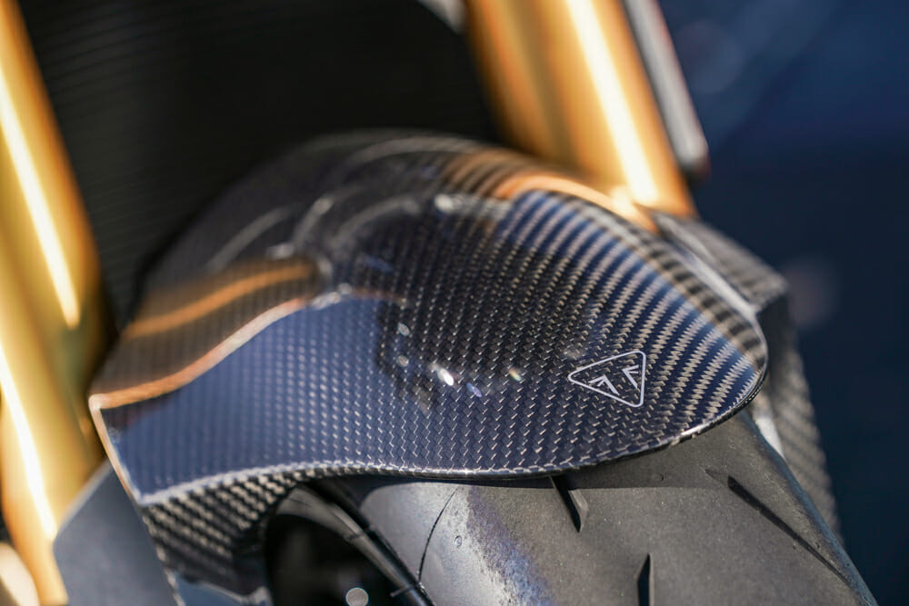 2022 Triumph Speed Triple 1200 RS carbon fiber
