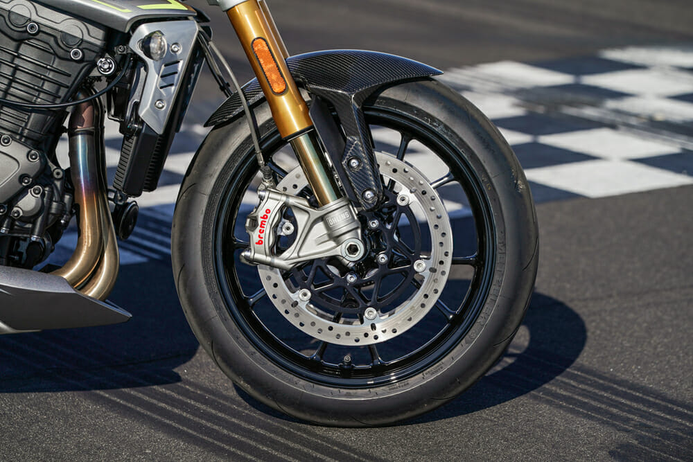 2022 Triumph Speed Triple 1200 RS front wheel