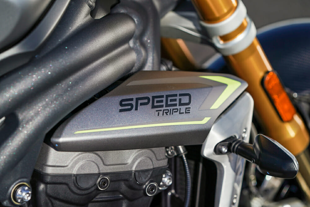 2022 Triumph Speed Triple 1200 RS tank