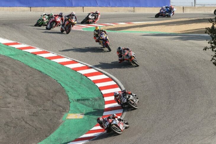 Corkscrew at WeatherTech Raceway Laguna Seca