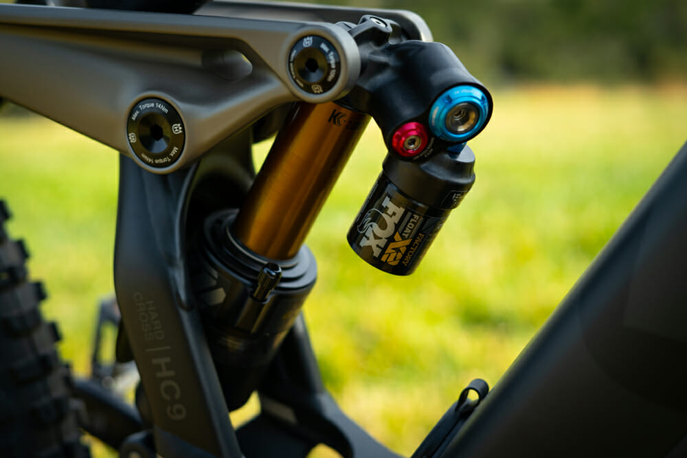 Husqvarna E-Bicycles Fox suspension