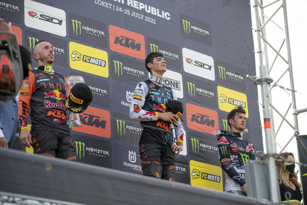 2021 MXGP Česká republika platforma