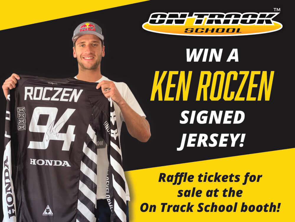 On Track School "Ken Roczen Signed Jersey" Fundraiser.