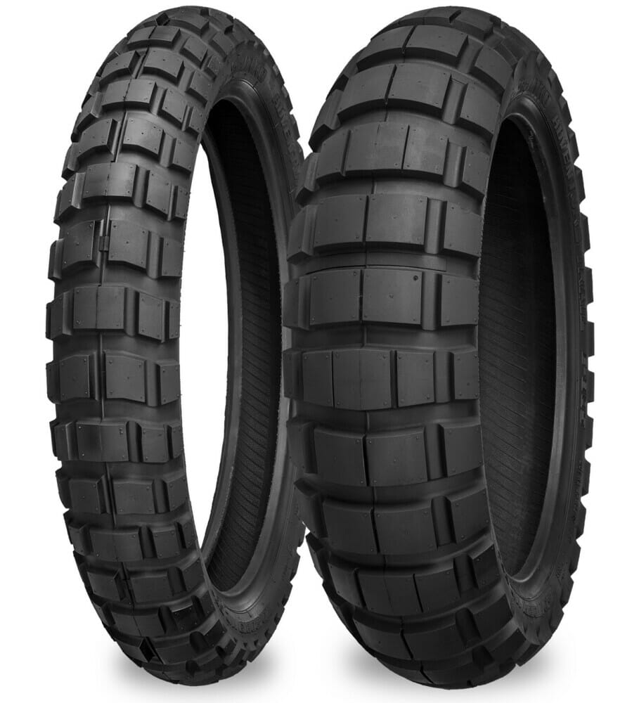 Shinko e804 e805 adventure trail tires cycle news