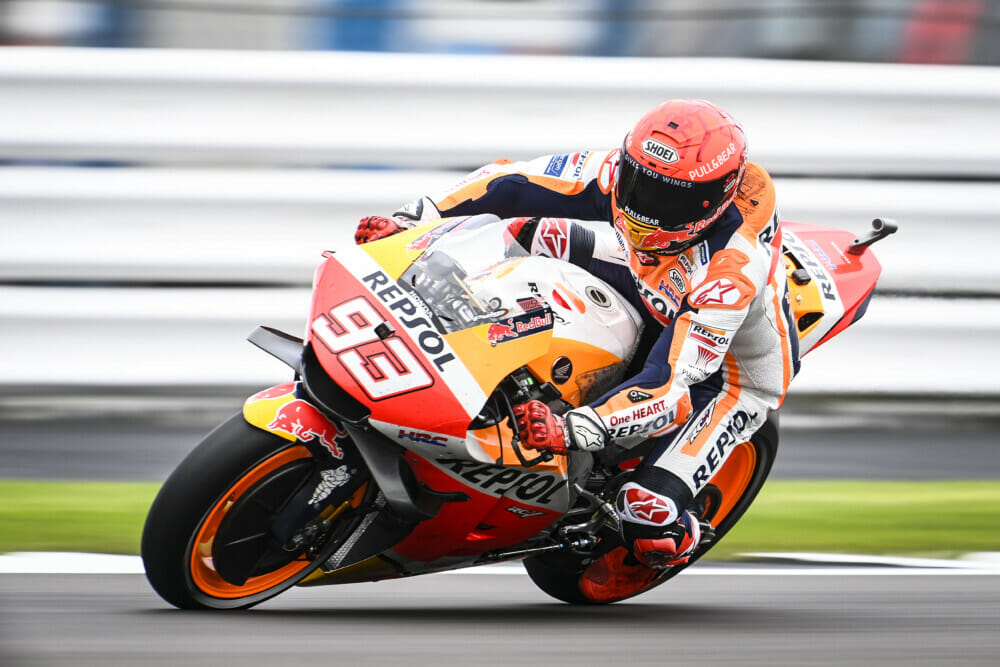 Honda gp. Marc Marquez took his MOTOGP Bike.