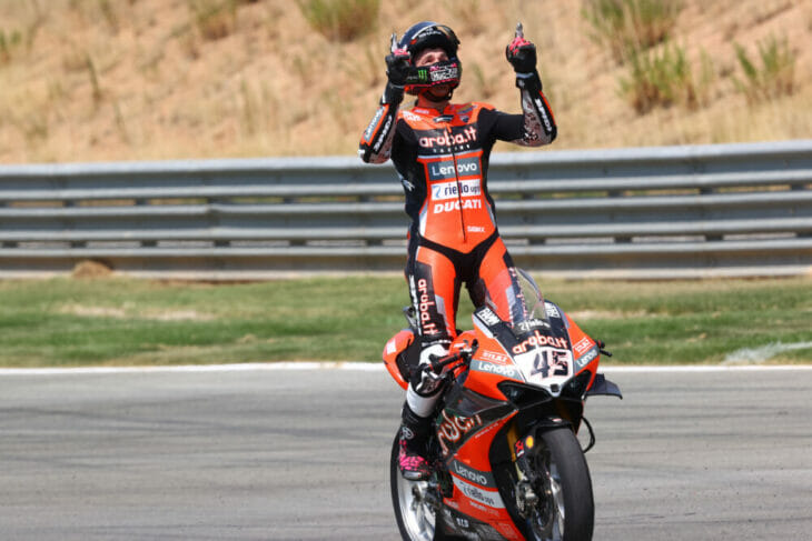 2021 Navarra WorldSBK Results Redding wins race one