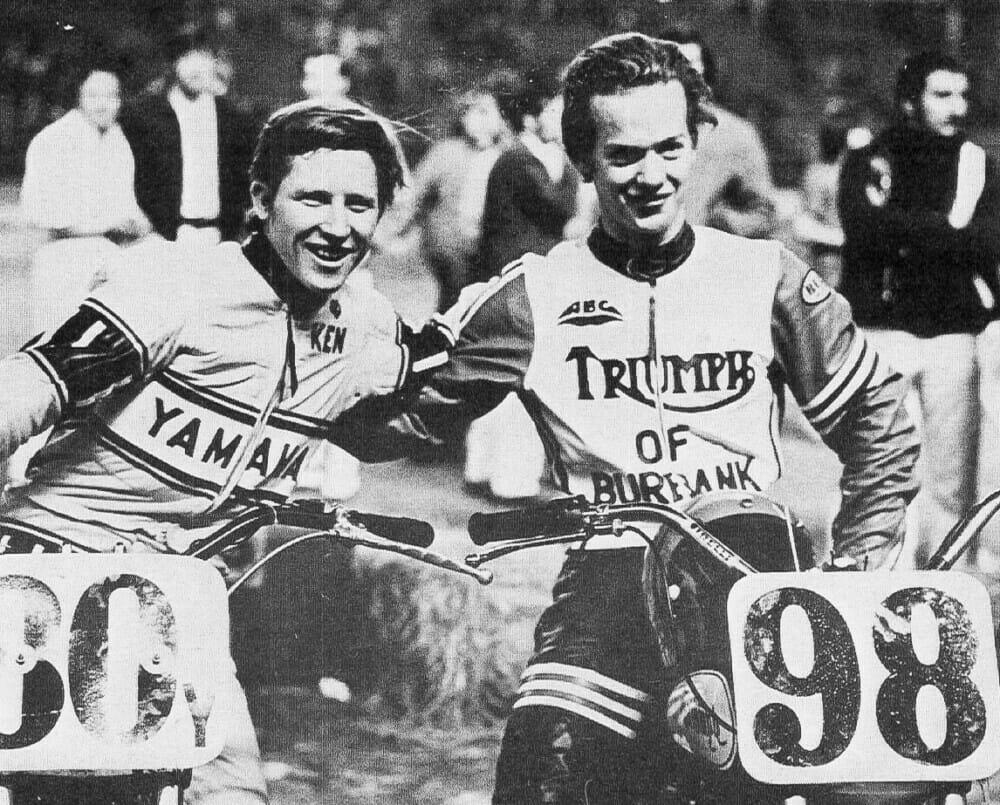 John Hateley and Kenny Roberts