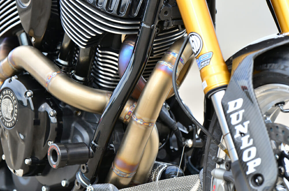 RSD Indian Chief Build exhaust