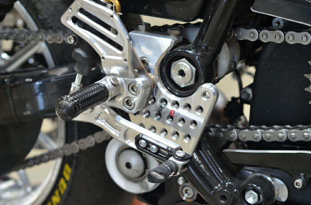 Roland Sands Design Indian Chief Build rearsets