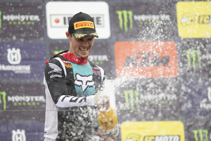 Tim Gajser at 2021 FIM MXGP of Latvia