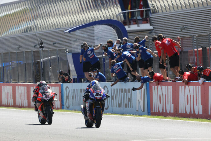 2021 Jerez WorldSBK Results Sunday