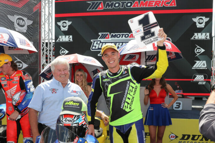 2021 New Jersey MotoAmerica Results Lewis wins race one