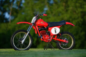 Marty Smith 1976 Honda RC125MT Type2 race bike