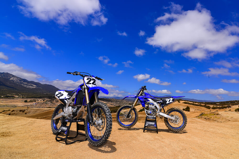 2022 Yamaha YZ250F & YZ450F Cycle News Review