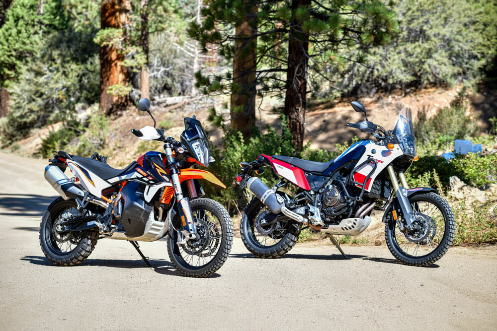 Yamaha Tenere 700 vs KTM 890 Adventure R Comparison - Cycle News