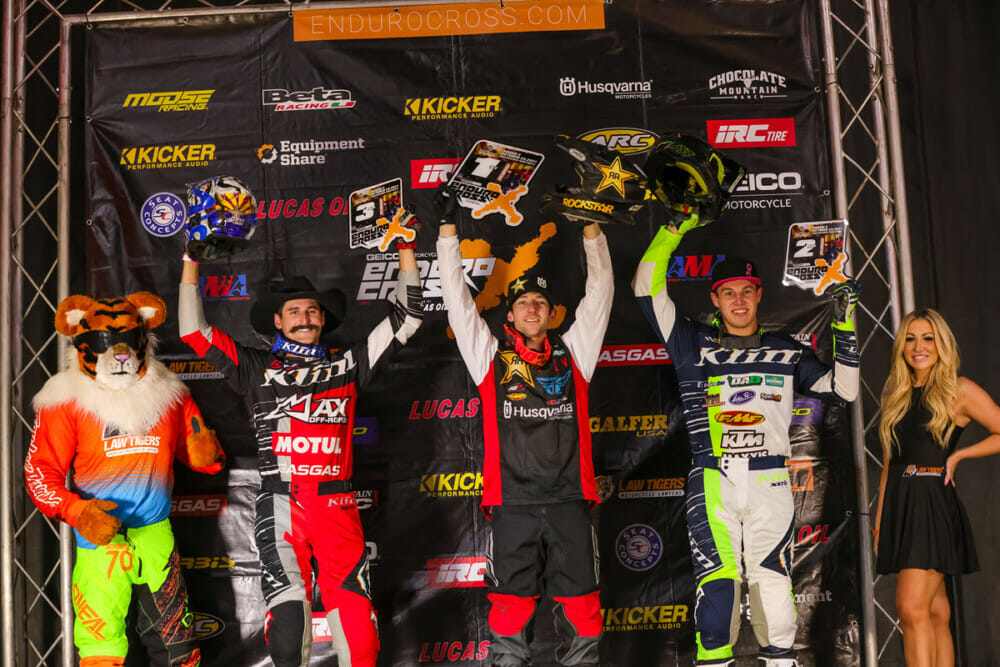 2021 Prescott Valley EnduroCross - Pro Podium - Jack Jaxson photo