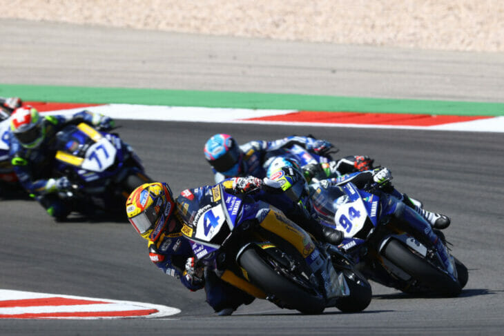 2021 Portuguese WorldSBK Results Odendaal wins race two