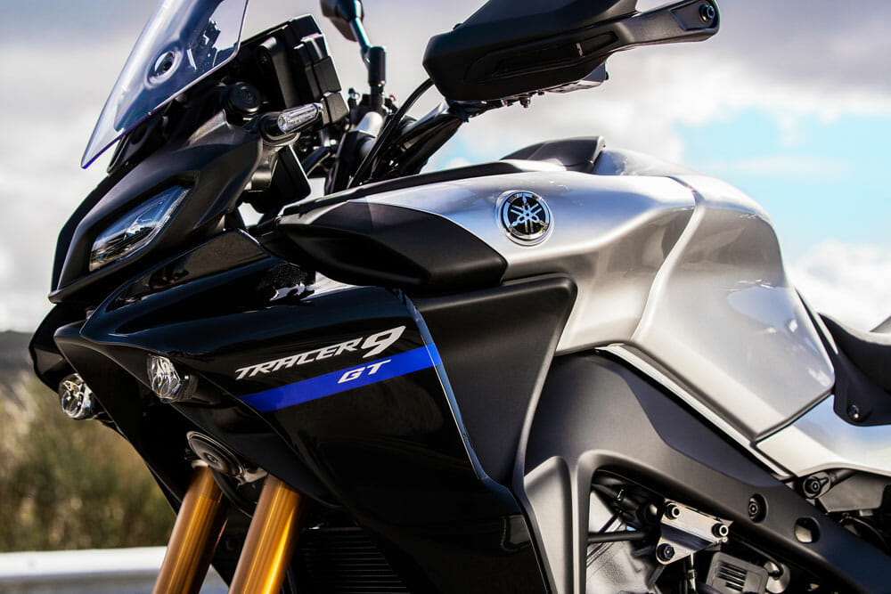 2022 Yamaha Tracer 9 GT fuel tank