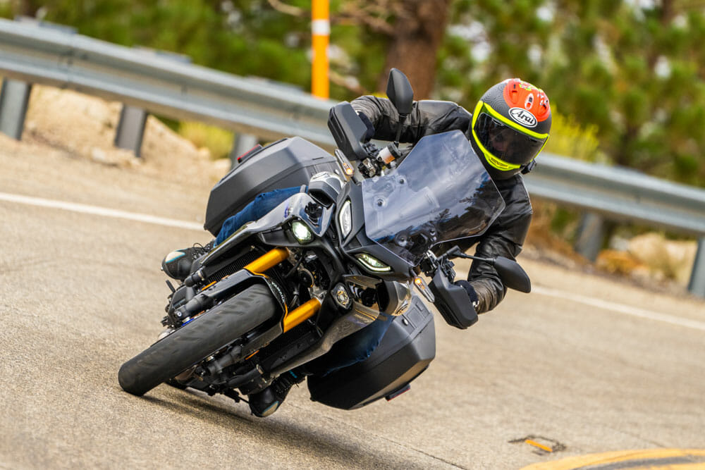 2022 Yamaha Tracer 9 GT windscreen