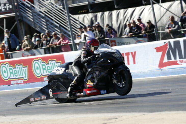 Angelle Sampey at 2021 NHRA Thunder Valley Nationals