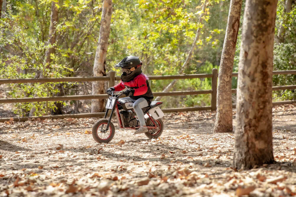 Indian Motorcycle eFTR Mini Electric Youth Bike