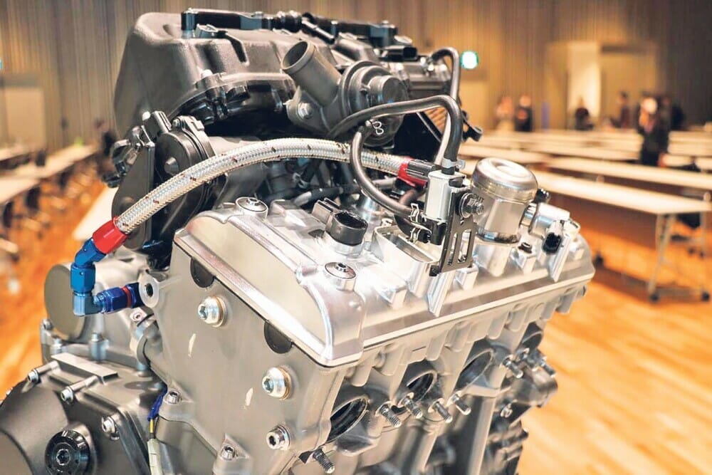 Hybrid motorcycle engine discount
