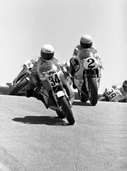 Wes Cooley Kenny Roberts