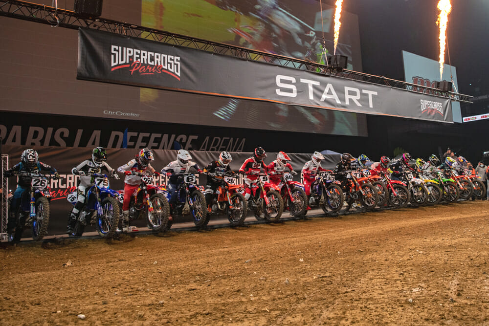 Supercross Paris 2021 at Paris La Défense Arena 