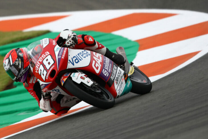 2021 Valencia MotoGP News and Results Guevara fastest Friday