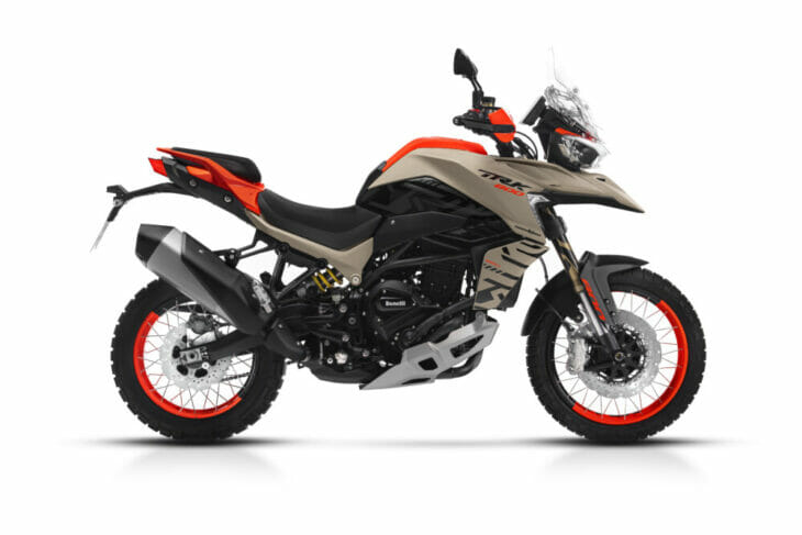 2022 Benelli TRK 800 First Look studio